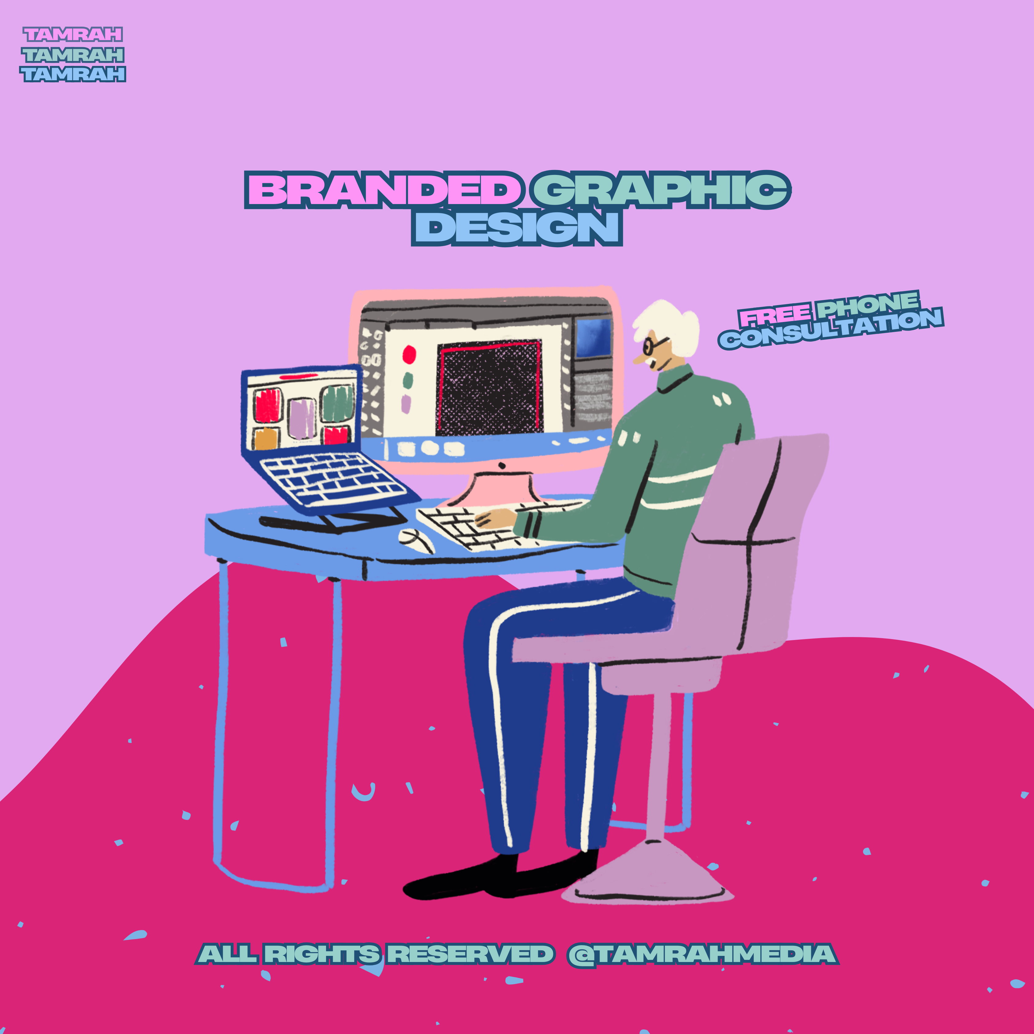 The Visual Engine: Driving Business Growth with Tamrah Media Graphic Design in Dubai