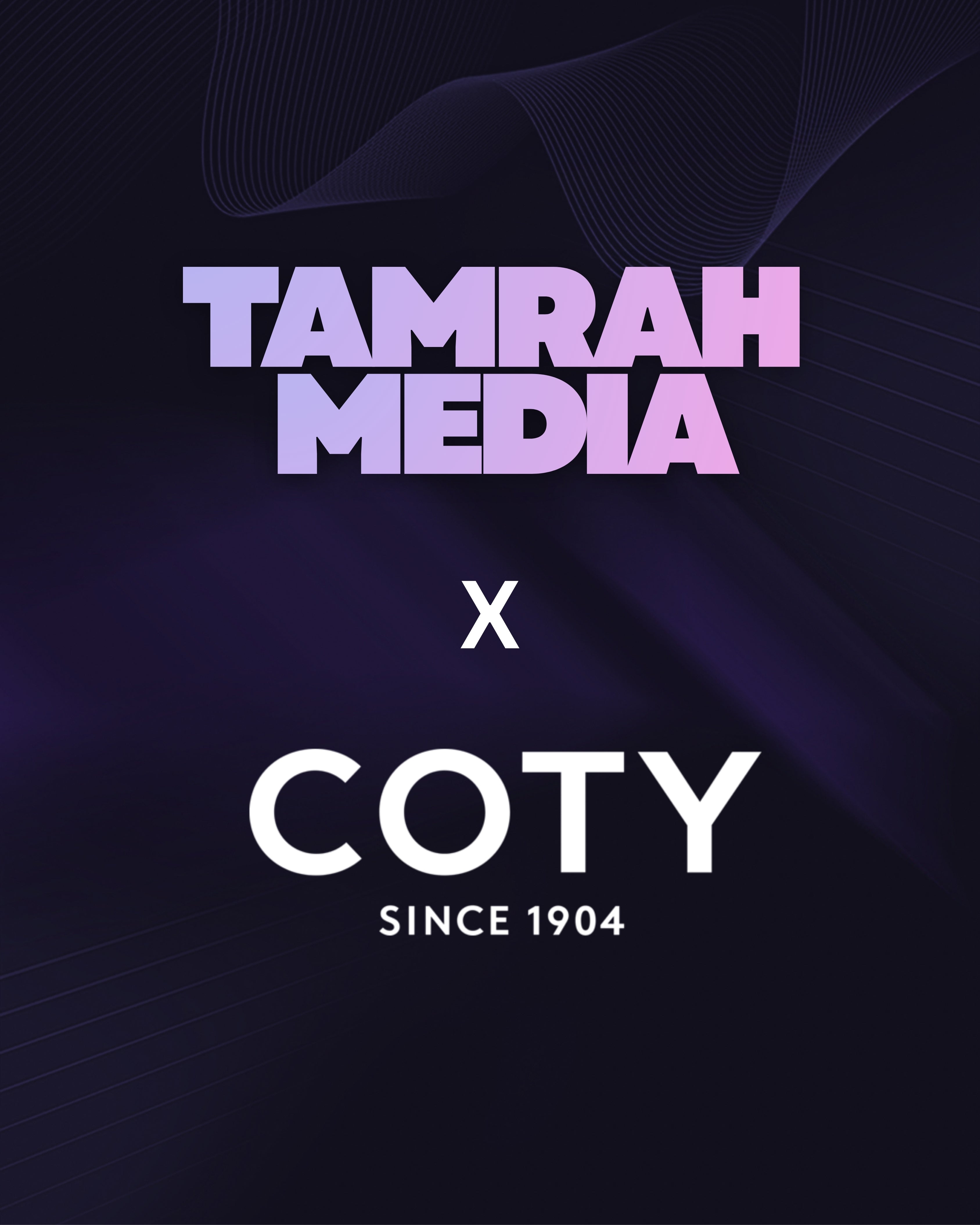 The COTY x Tamrah Media Influencer Campaign