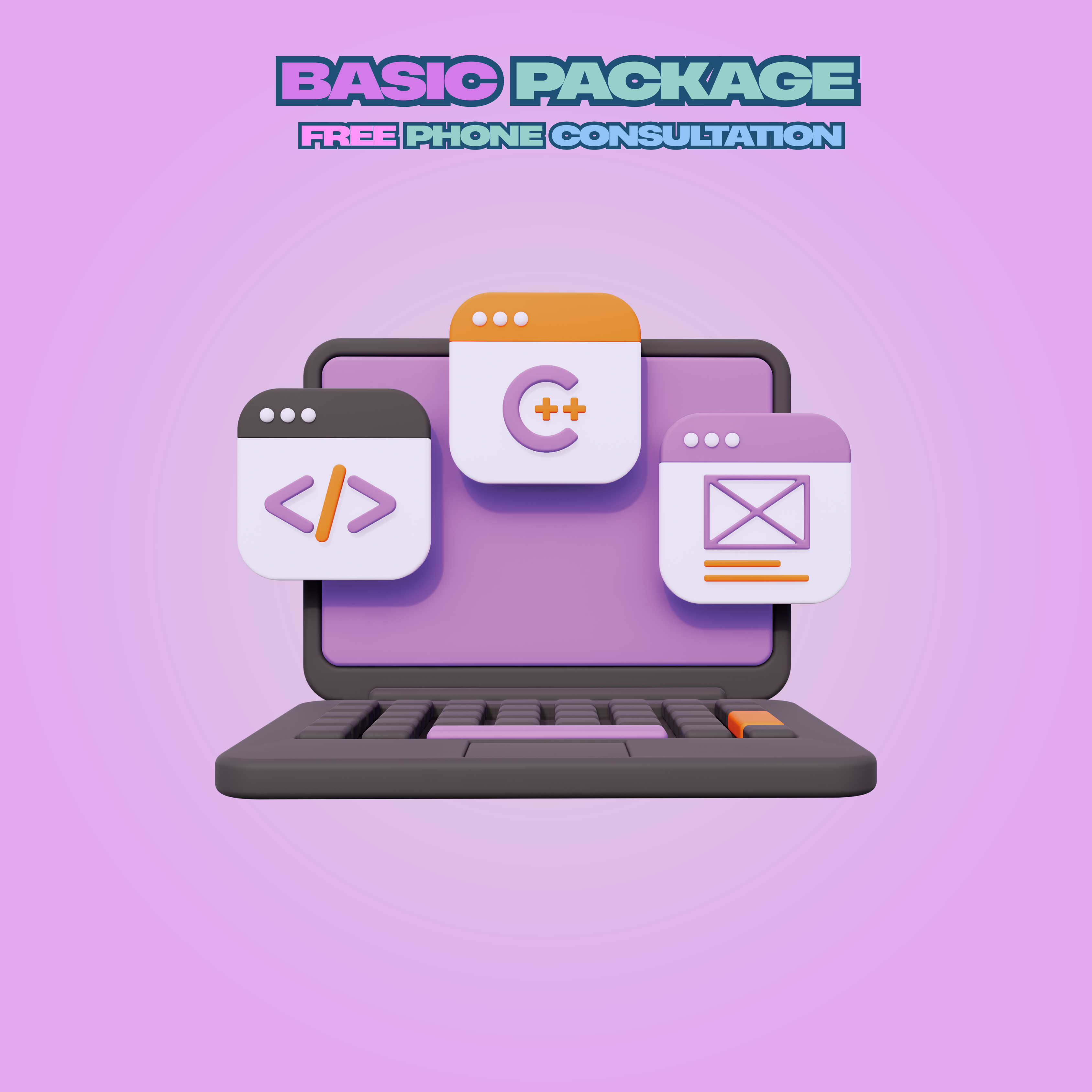 Basic Website Building and Management Package – Build and Go Live