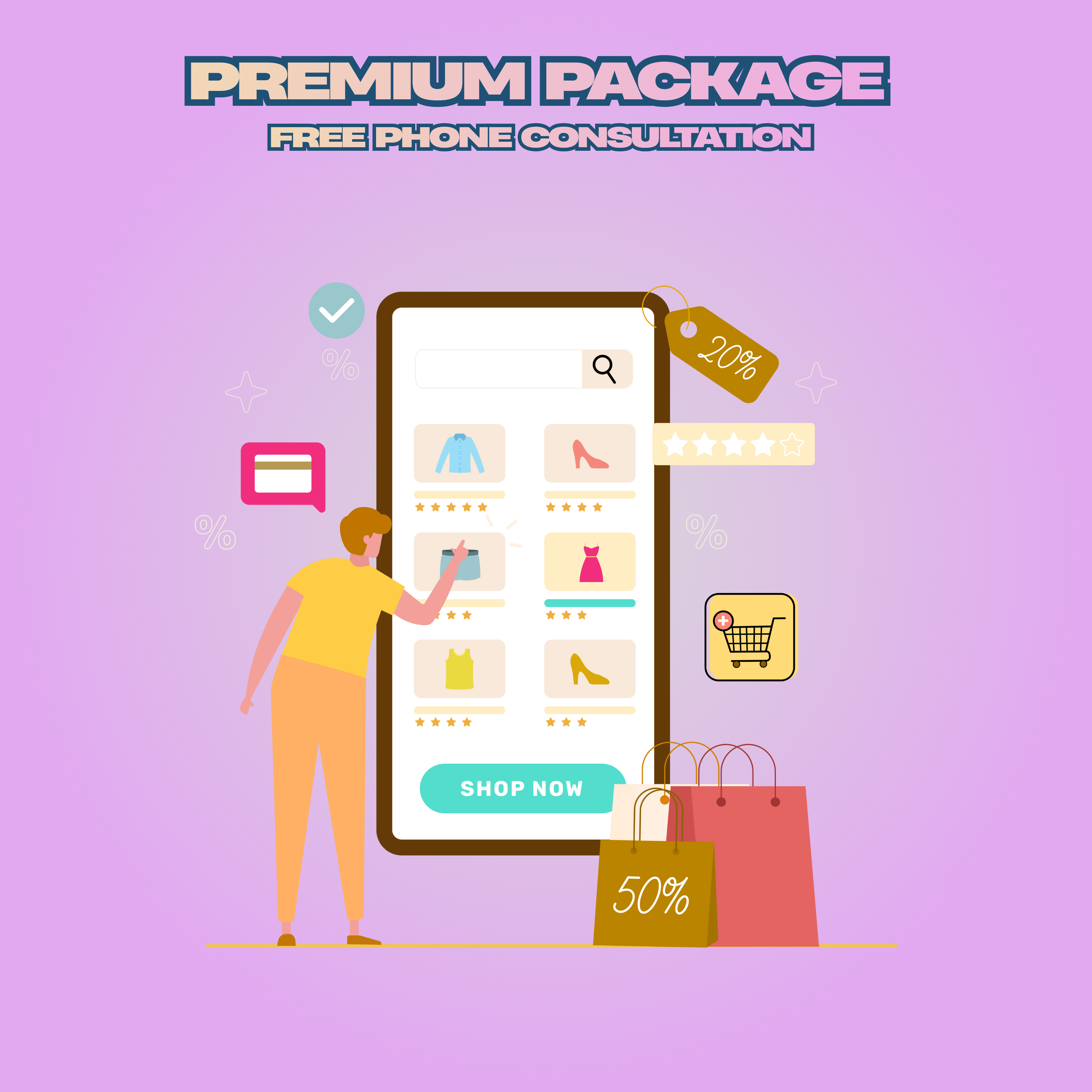 Premium E-Commerce Enterprise Package | Complete Digital Store Management Across UAE & GCC